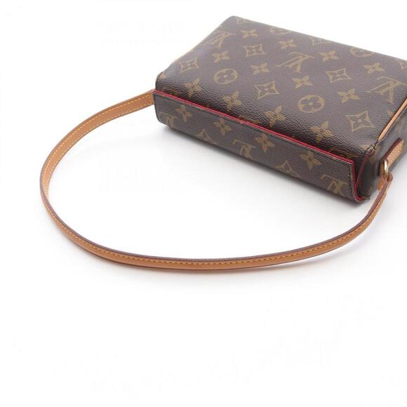 LOUIS VUITTON Brown Monogram Leather Bag - Picture 8 of 10